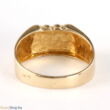 Kép 3/3 - 14 karátos arany férfi pecsét gyűrű
