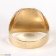 Kép 3/3 - 14 karátos arany férfi pecsét gyűrű