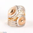 Kép 1/3 - 14k arany női gyűrű cikónia kővel