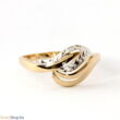 Kép 2/3 - 14 karátos arany női gyűrű
