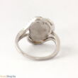 Ezüst gyűrű opál kővel
