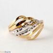 Kép 2/3 - 14 karátos arany női gyűrű