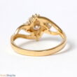 Kép 3/3 - 14 karátos arany női gyűrű cirkónia kővel