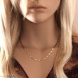 Kép 2/2 - 14karátos arany préselt női nyaklánc