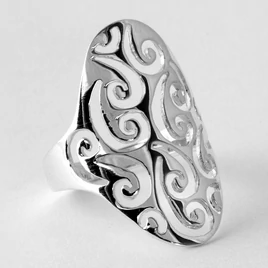 Ezüst női gyűrűk kő nélkül Ezüst női gyűrűk kő nélkül