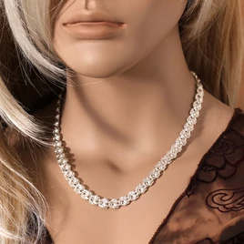 Ezüst rózsa nyaklánc Ezüst rózsa nyaklánc