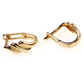 14karátos arany franciazáras fülbevaló