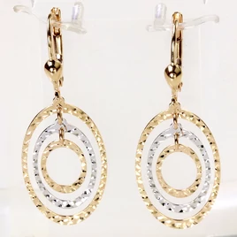 14karátos arany csüngős fülbevaló