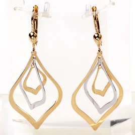 14karátos arany csüngős fülbevaló