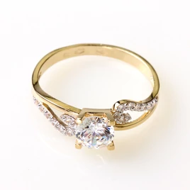 14karátos arany eljegyzési gyűrű 14karátos arany eljegyzési gyűrű