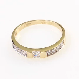 14karátos arany eljegyzési gyűrű