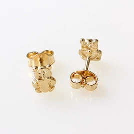 14karátos arany stekkeres maci fülbevaló