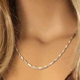 Ezüst préselt női nyaklánc Ezüst préselt női nyaklánc