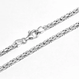 Ezüst tömör király nyaklánc ø3.3mm Ezüst tömör király nyaklánc ø3.3mm