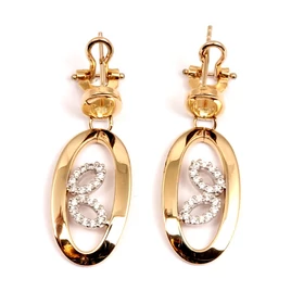 Arany klipszes fülbevalók Arany klipszes fülbevalók