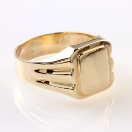 14 karátos arany pecsét gyűrű