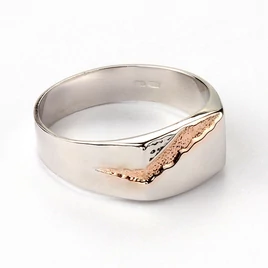 14karátos fehér arany pecsét gyűrű 14karátos fehér arany pecsét gyűrű