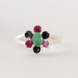 Valódi köves ezüst gyűrű