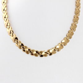 14 karátos arany női nyaklánc