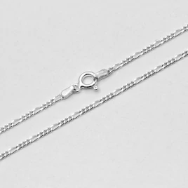 Ezüst tömör figaro nyaklánc (2mm széles)