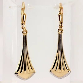 14 karátos arany csüngős fülbevaló