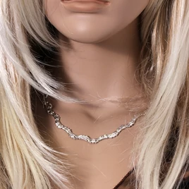 Ezüst préselt női nyaklánc Ezüst préselt női nyaklánc