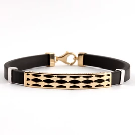 Arany kaucsukos karkötők