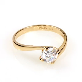 14karátos arany eljegyzési gyűrű