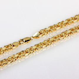 14karátos arany király nyaklánc ø5.5mm