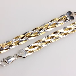 Ezüst fonott nyaklánc Ezüst fonott nyaklánc