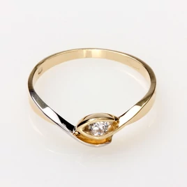 14karátos arany női gyűrű