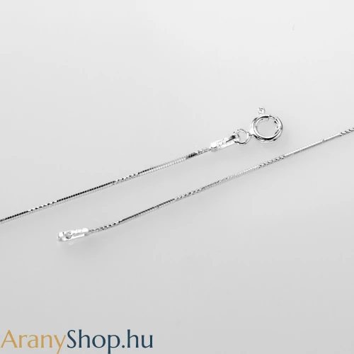 Ezüst vésett kígyó nyaklánc ø0.8mm