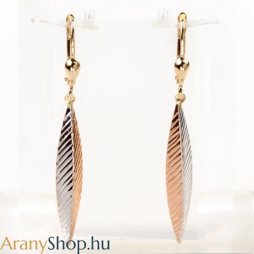 14karátos arany csüngős fülbevaló