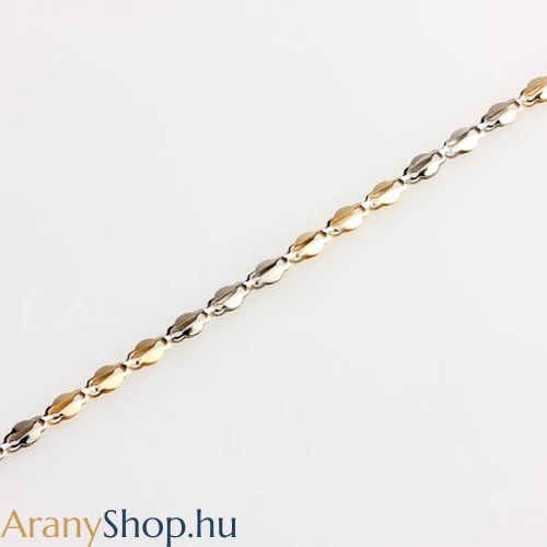 14 karátos arany bokalánc 22.5-24.5cm-es (állítható)
