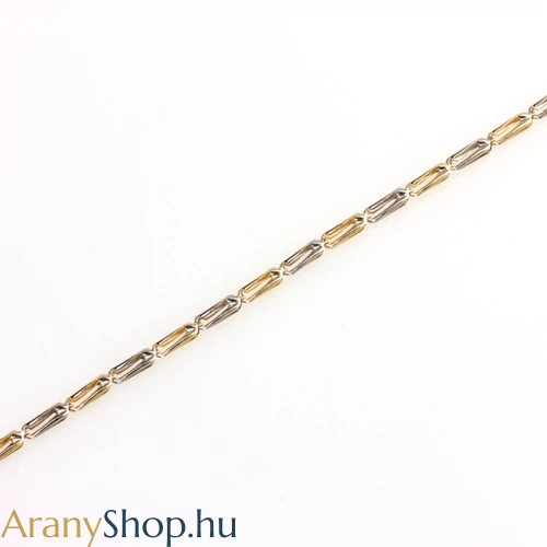 14 karátos arany bokalánc 23.5-25.5cm-es (állítható)