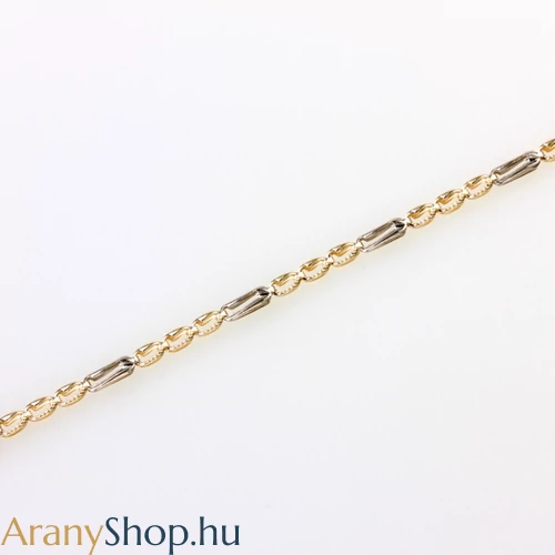 14 karátos arany bokalánc 24.5-26.5cm-es (állítható)