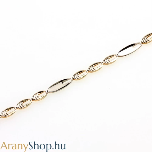 14 karátos arany bokalánc 24-26.5cm-es (állítható)