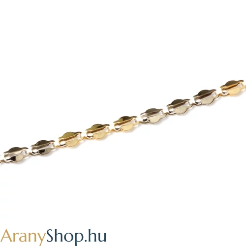 14k arany bokalánc 24 cm - 26 cm-es (állítható)