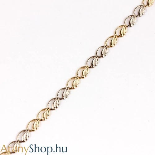 14k arany bokalánc 24 cm - 26 cm-es (állítható)
