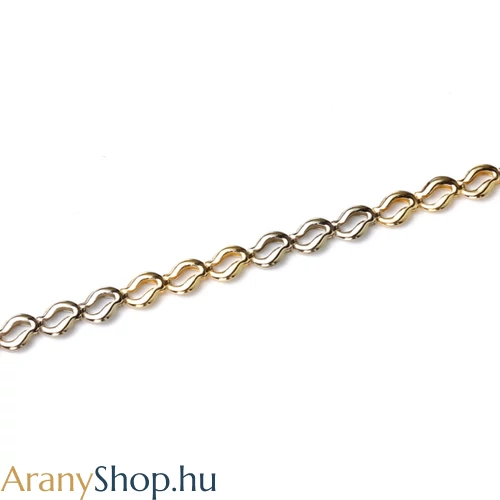 14k arany bokalánc 24 cm - 25.5 cm-es (állítható)