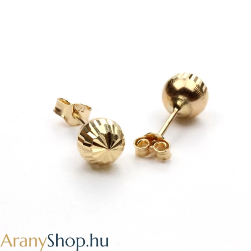 14karátos arany stekkeres fülbevaló