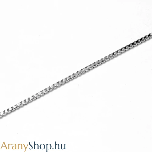 Ezüst velencei kocka bokalánc 23.5 cm - 27.5 cm