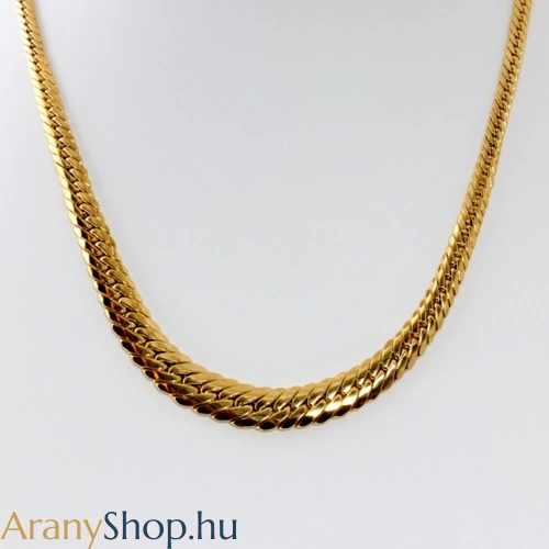 14k arany kobra spiga nyakék