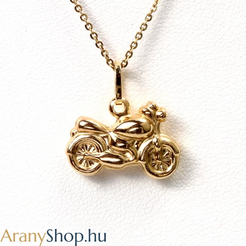 14karátos arany motor medál