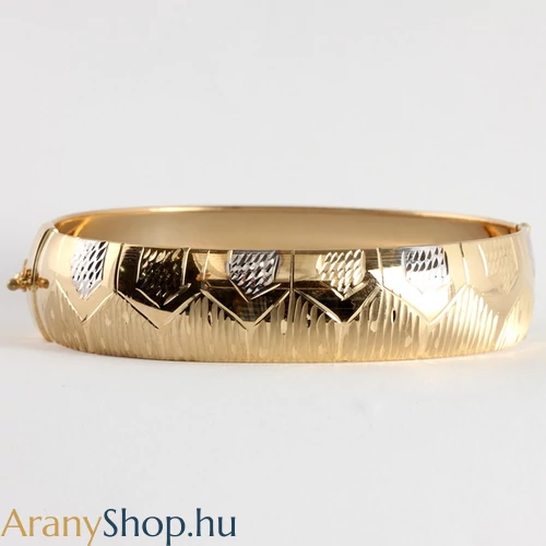 14 karátos arany karreif